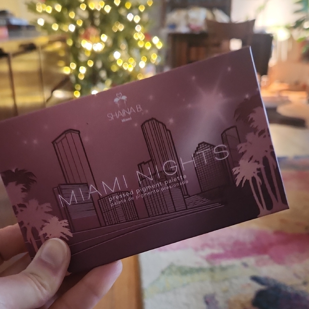Shaina B. Miami Nights Eyeshadow Palette - Purple and Pink
